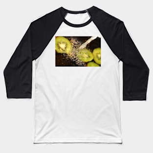 Kiwi fruit. Baseball T-Shirt